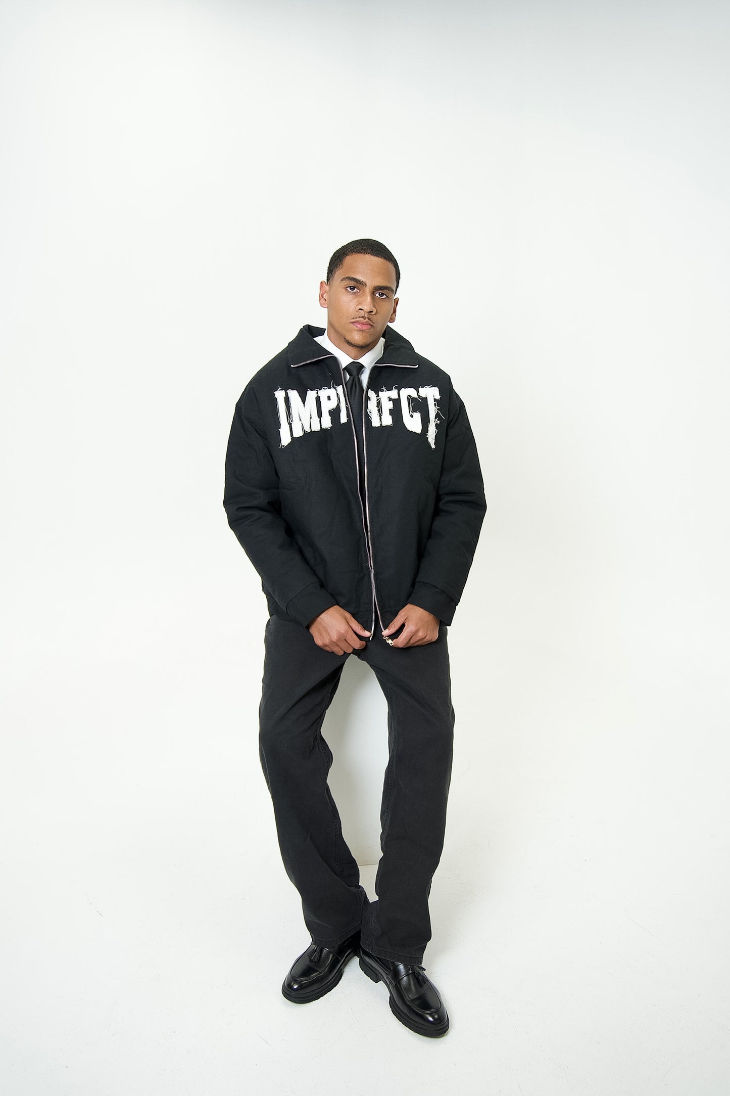 IMPRFCT WORK JACKET (BLACK)