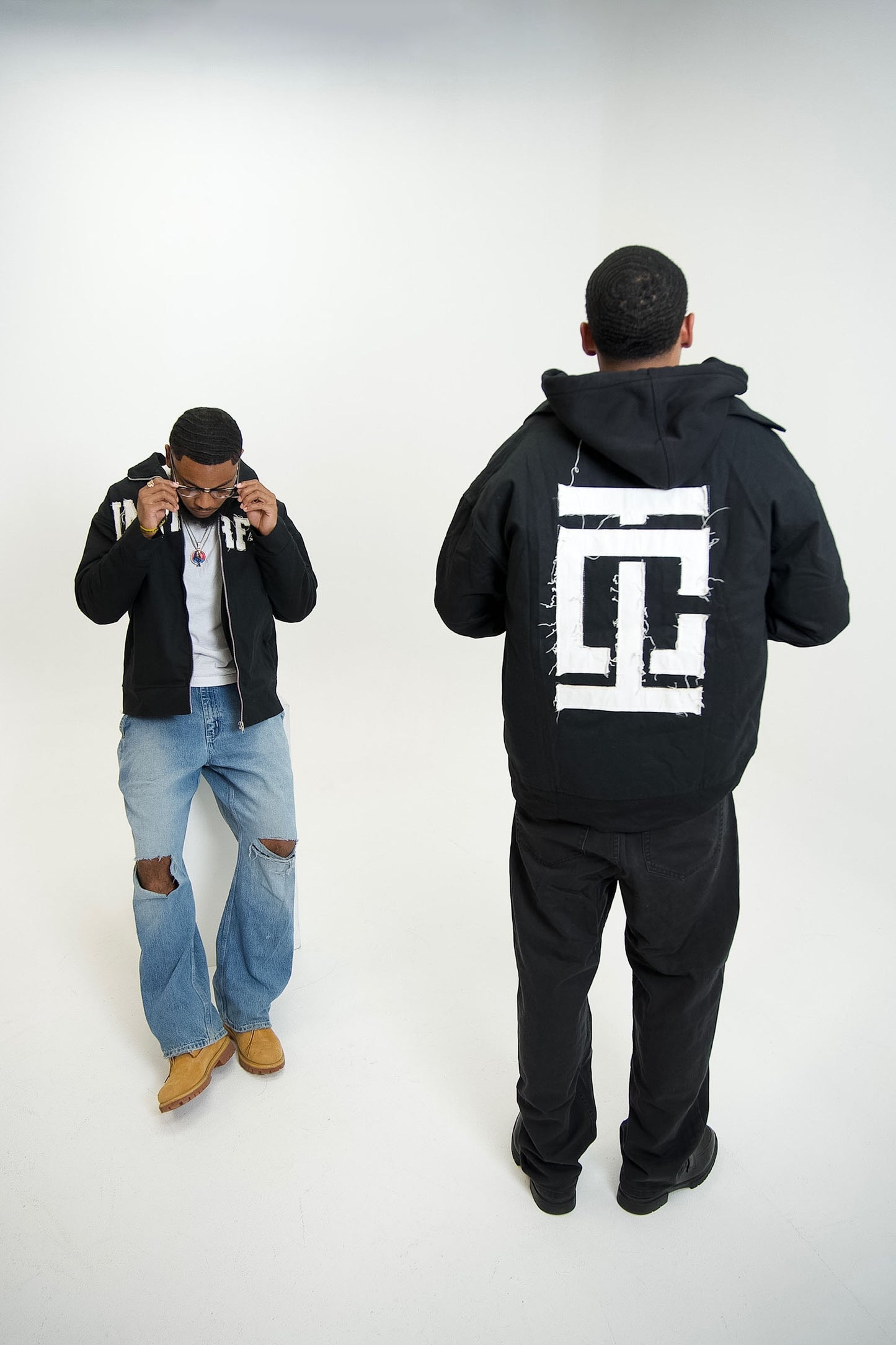 IMPRFCT WORK JACKET (BLACK)